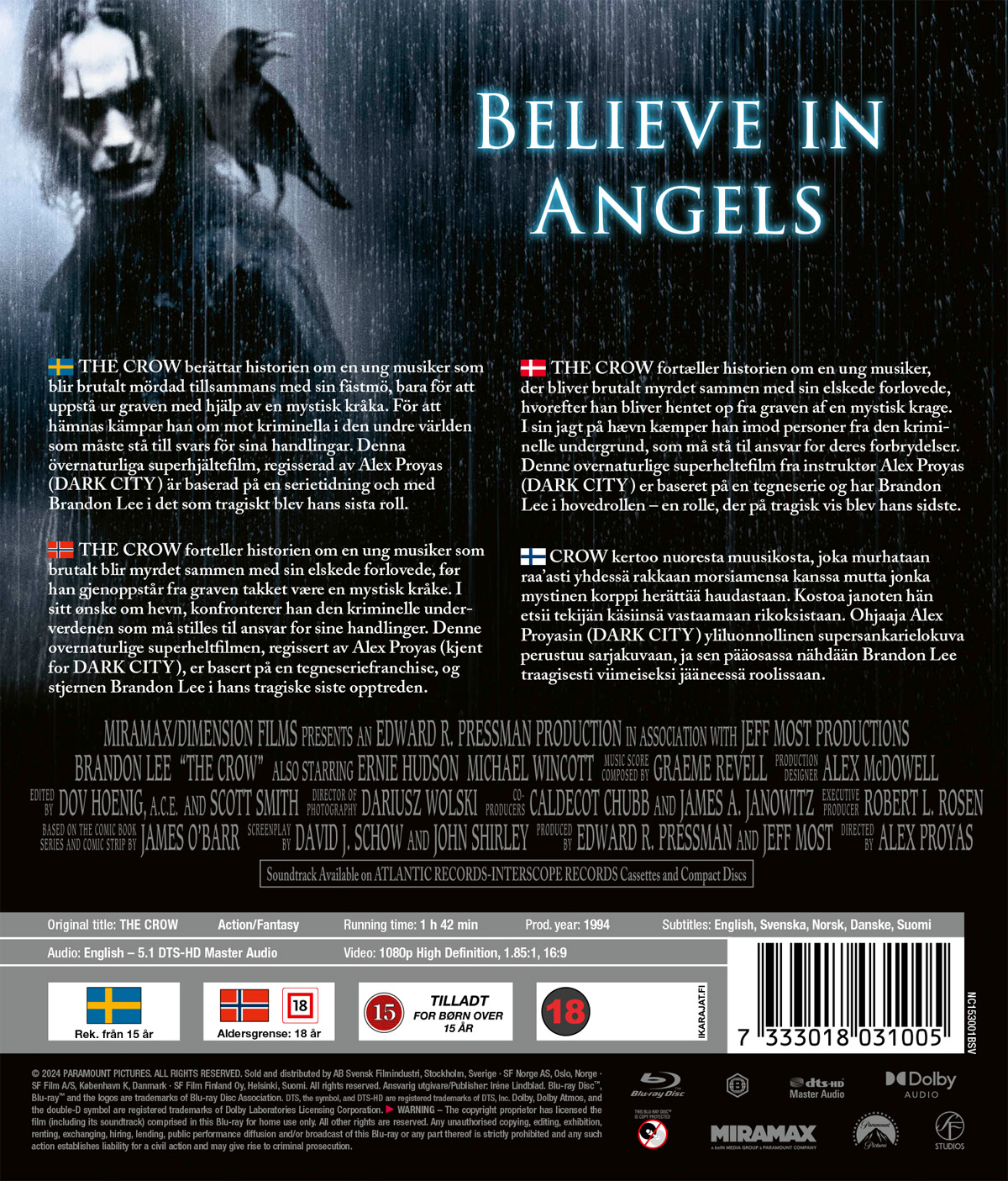 The Crow (Blu-ray) - 2