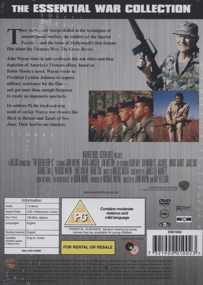 The Green Berets (ej svensk text) - 2