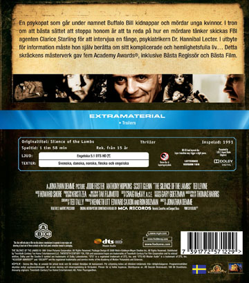 När Lammen Tystnar (Blu-ray) (Begagnad) - 2