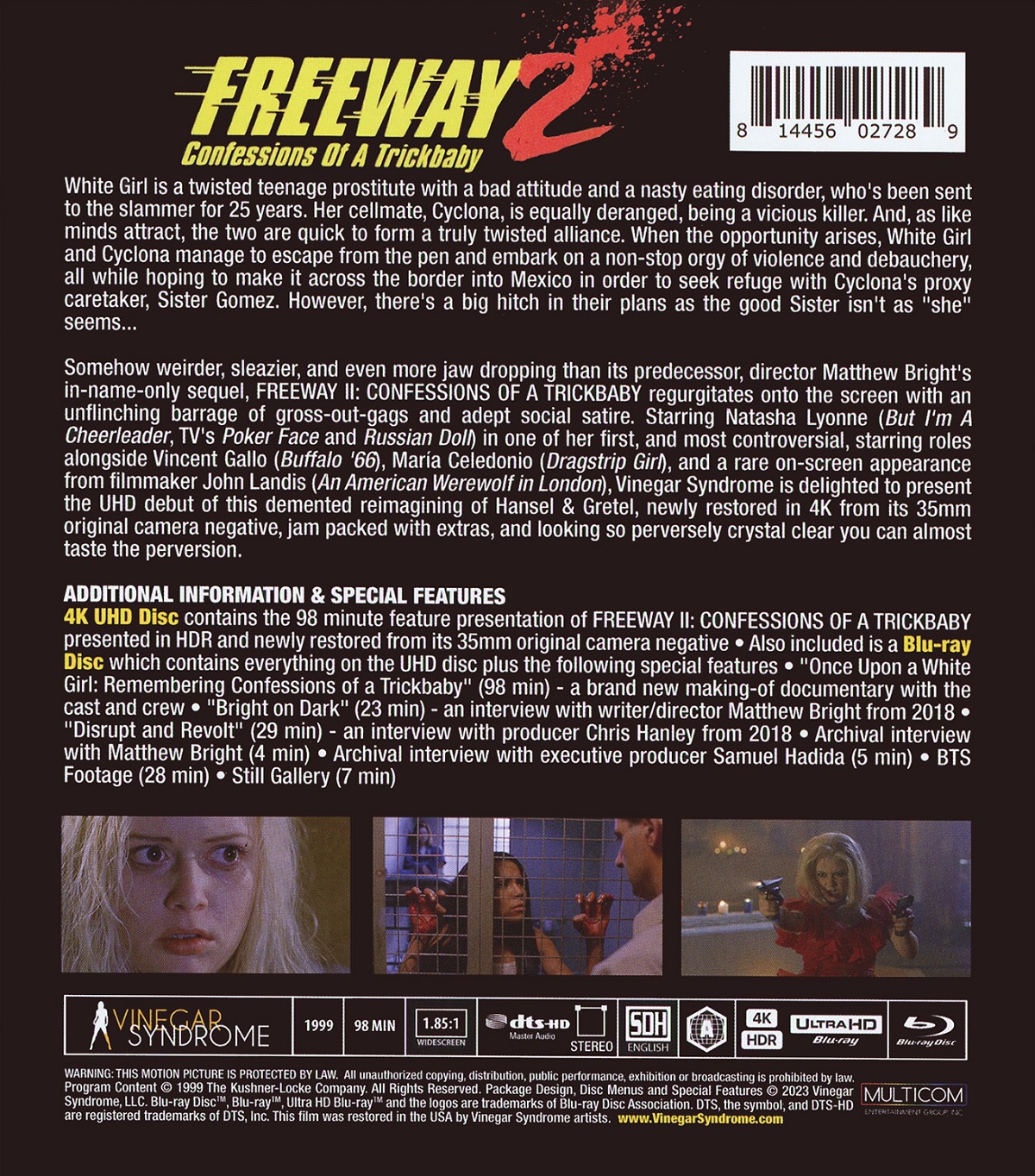 Freeway II: Confessions Of A Trickbaby (ej svensk text) (4K Ultra HD + Blu-ray) - 2