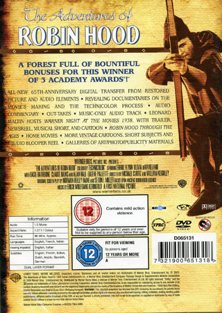 Adventures of Robin Hood (2-disc) (ej svensk text) - 2