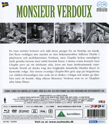 Charlie Chaplin - Monsieur Verdoux (Blu-ray + DVD) - 2