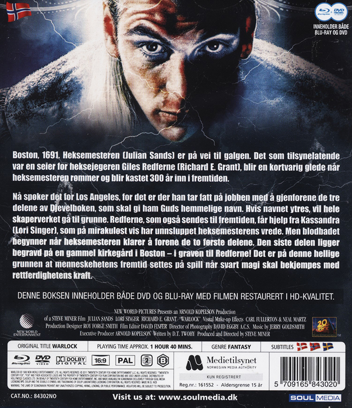 Warlock (Blu-ray + DVD) - 2