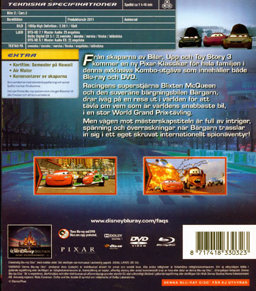 Bilar 2 (Blu-ray + DVD) - 2