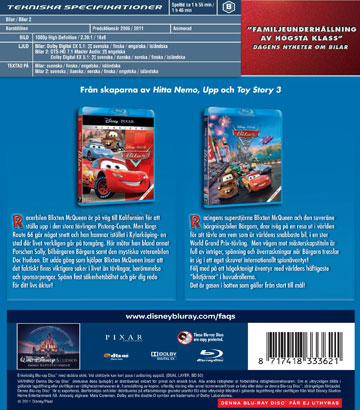Bilar / Bilar 2 (Blu-ray) - 2