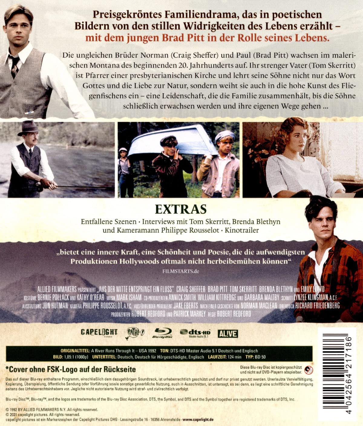 Där Floden Flyter Fram (ej svensk text) (Blu-ray) - 2