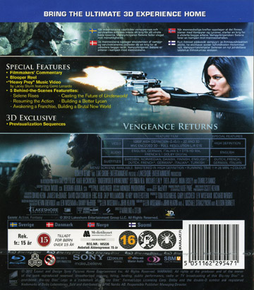Underworld - Awakening (Real 3D + Blu-ray) - 2