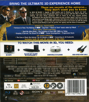 Men in Black 3 (Real 3D + Blu-ray) - 2