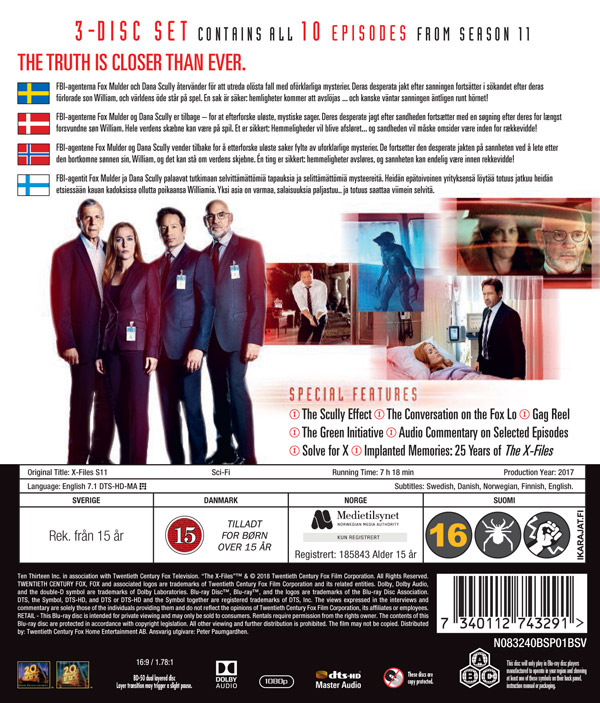 Arkiv X - Säsong 11 (Blu-ray) - 2