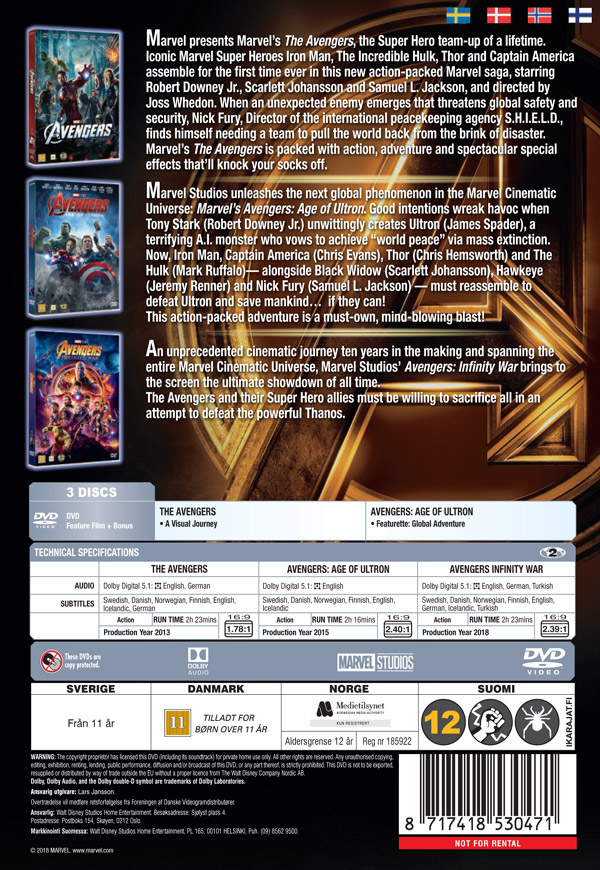 Avengers - 3 Movie Collection - 2