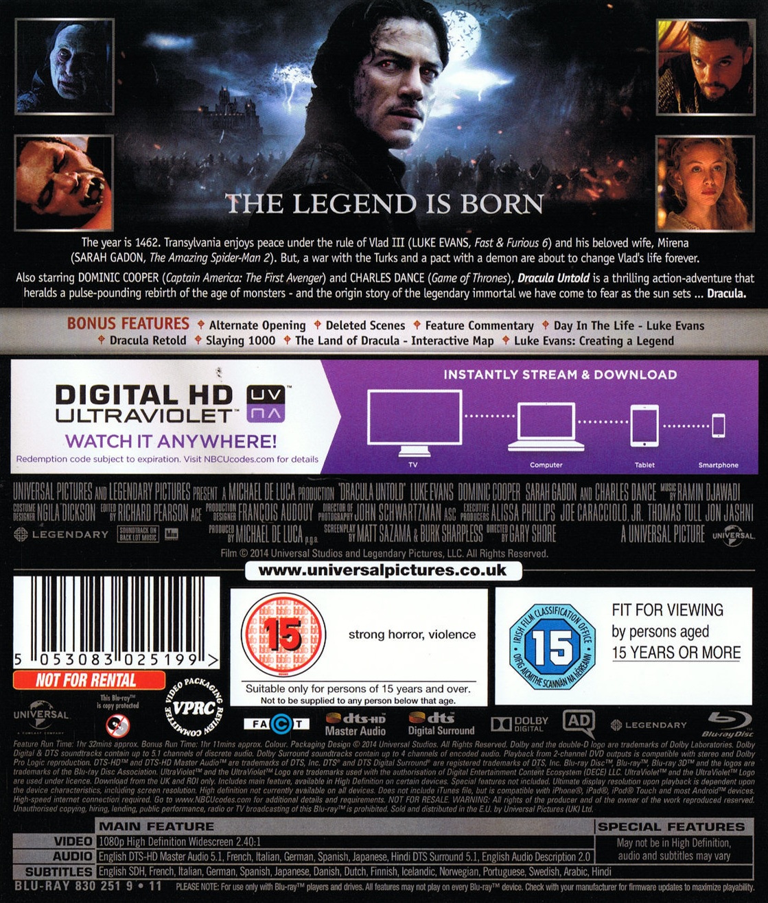 Dracula Untold (Blu-ray) - 2