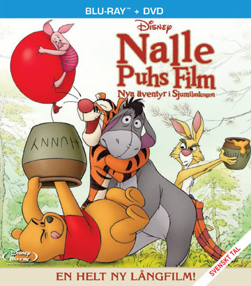 Nalle Puhs film - Nya Äventyr I Sjumilaskogen (2011) (Blu-ray + DVD)