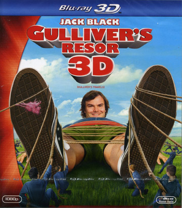 Gulliver's Resor 3D (Real 3D + Blu-ray)