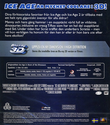 Ice Age 3 - Det Våras För Dinosaurierna 3D (Real 3D + Blu-ray) - 2