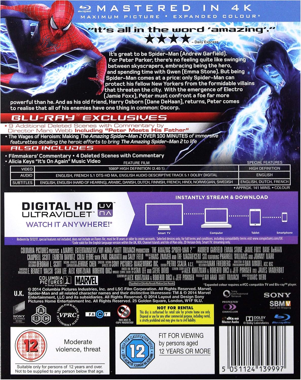 Amazing Spider-Man 2 (Blu-ray) - 2