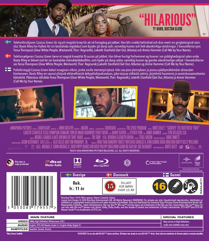 Sorry To Bother You (Blu-ray) - 2