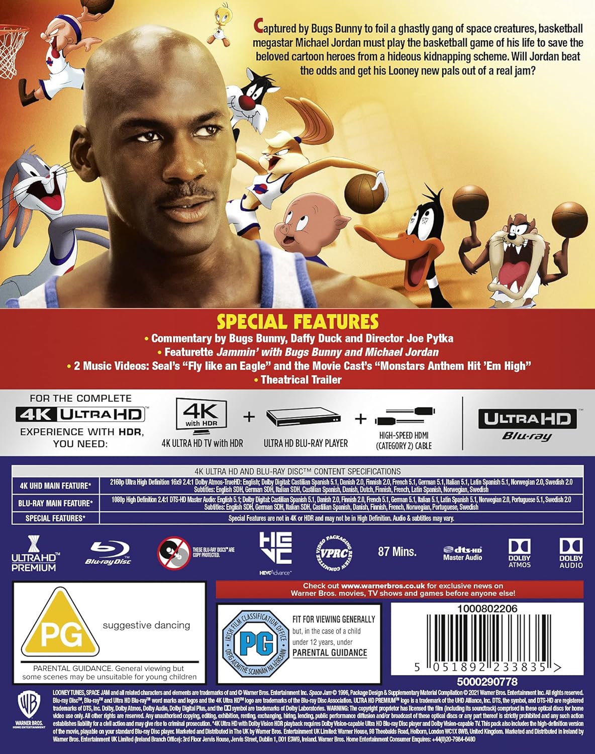Space Jam (4K Ultra HD + Blu-ray) - 2
