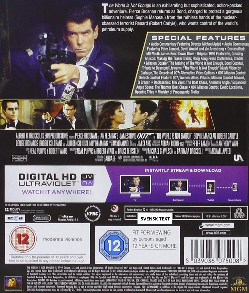World Is Not Enough (Blu-ray) - 2