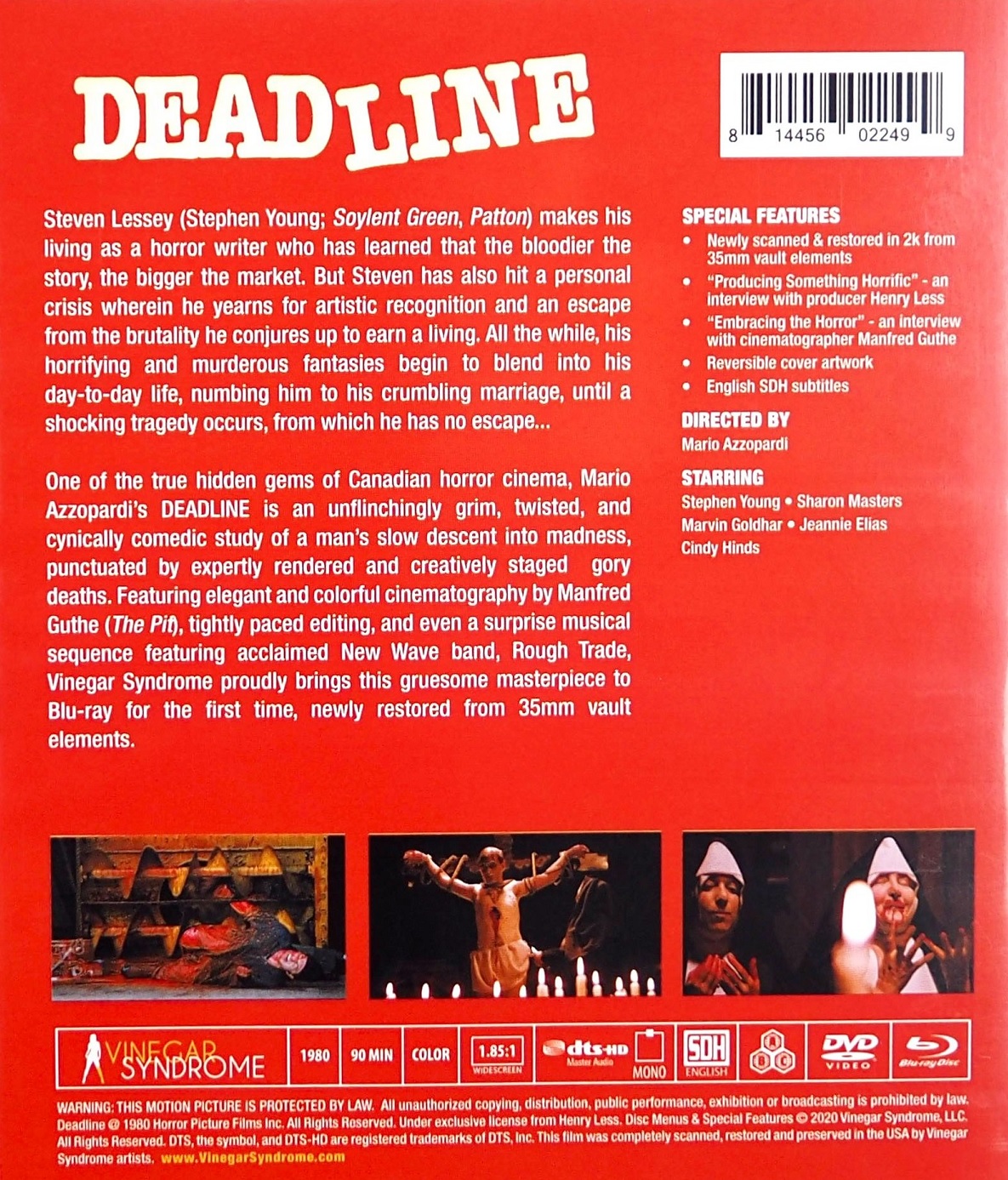Deadline (ej svensk text) (Blu-ray) - 2