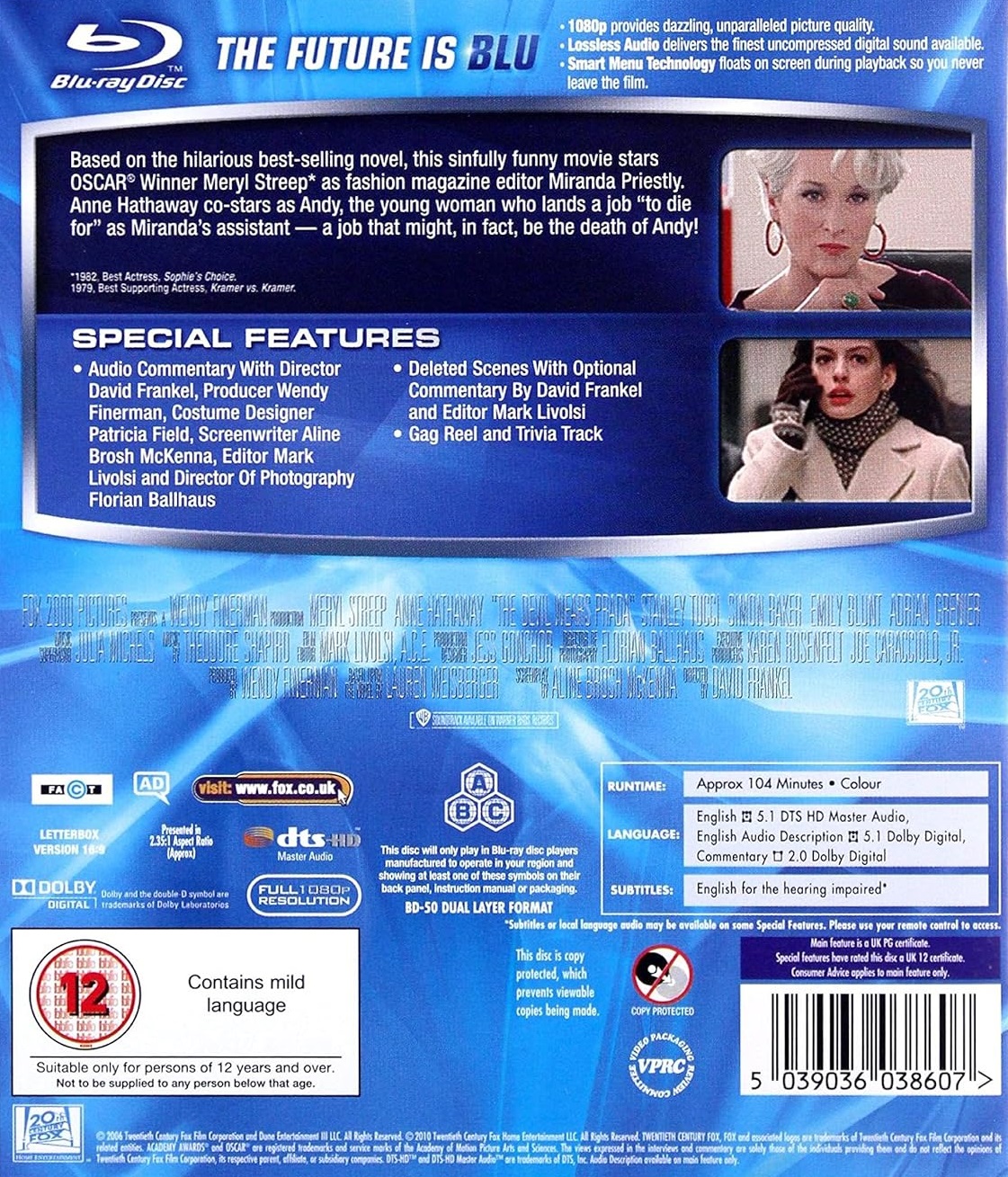 Djävulen Bär Prada (Blu-ray) - 2