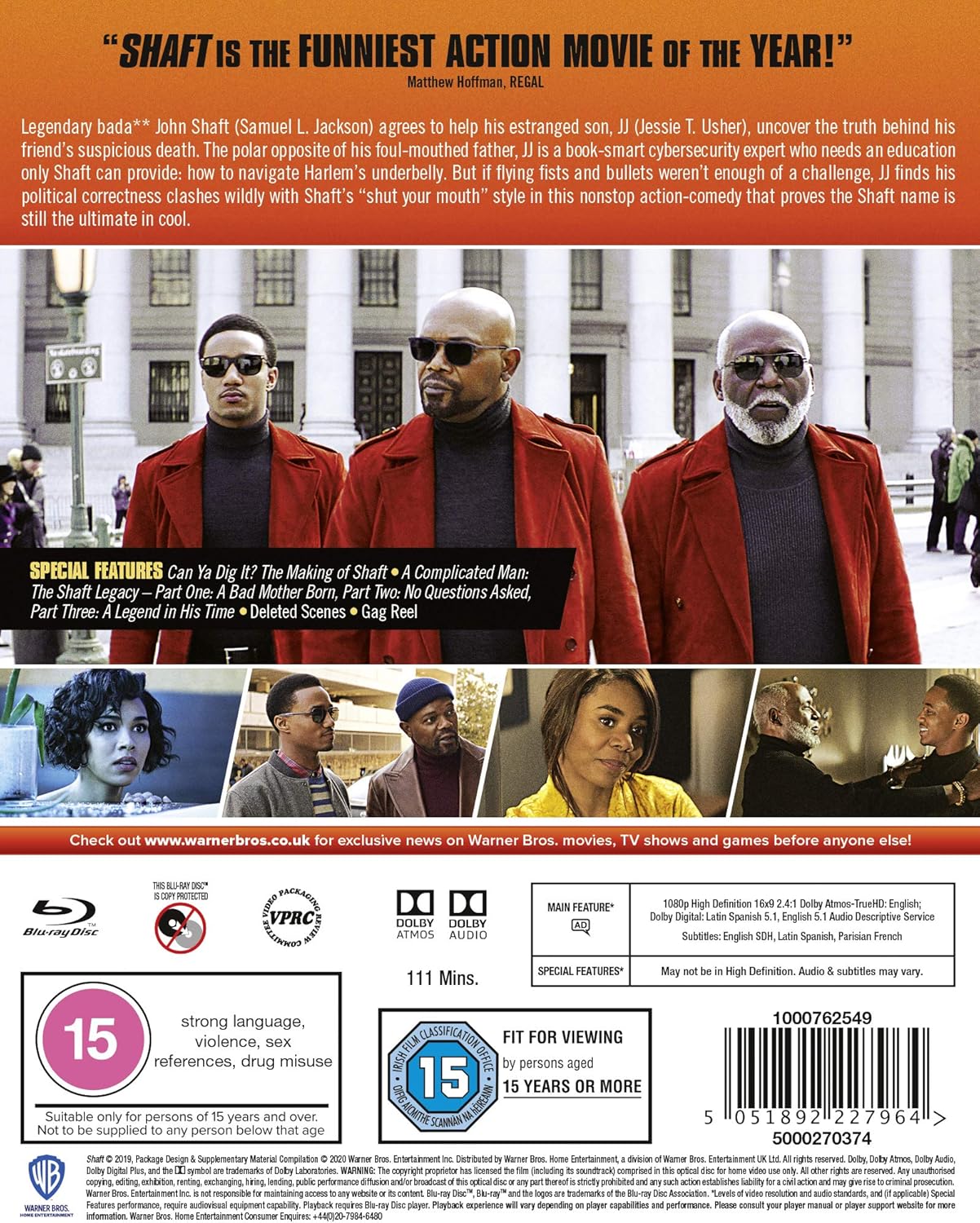 Shaft (2019) (ej svensk text) (Blu-ray) - 2