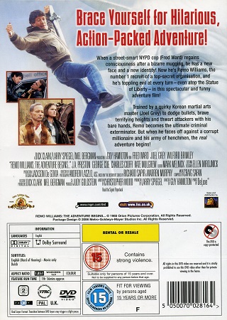 Remo Williams: The Adventure Begins (ej svensk text) - 2