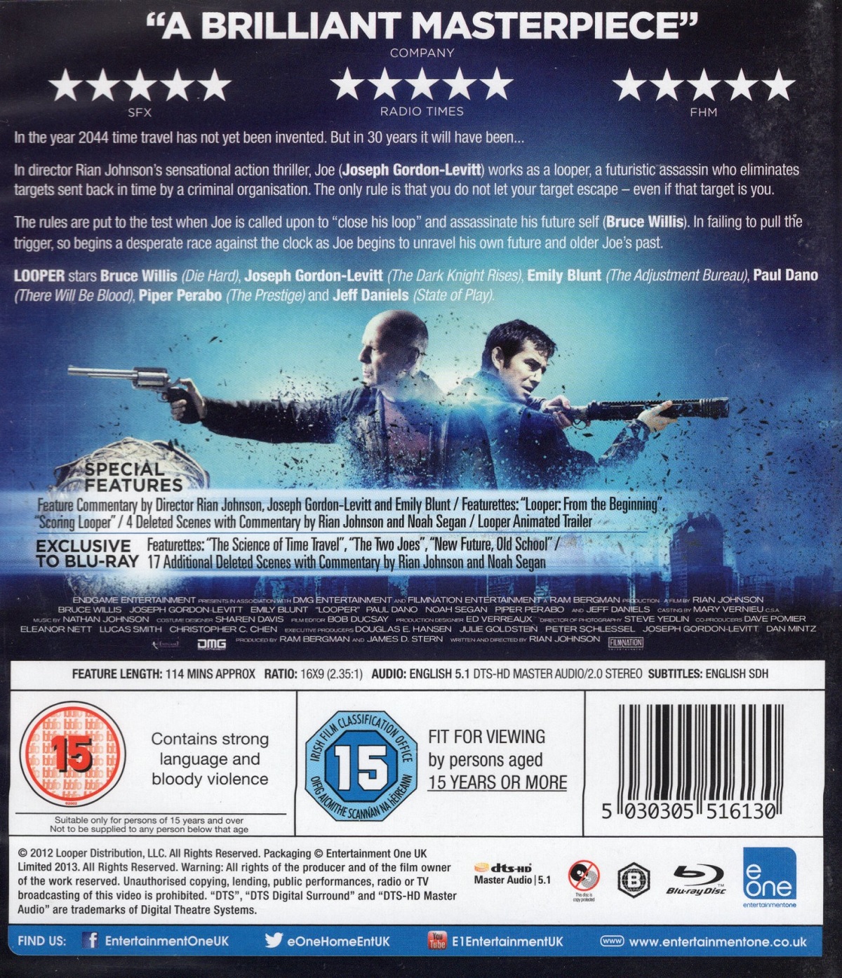 Looper (ej svensk text) (Blu-ray) - 2