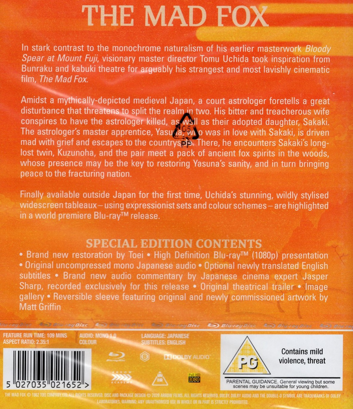 Mad Fox (ej svensk text) (Blu-ray) - 2