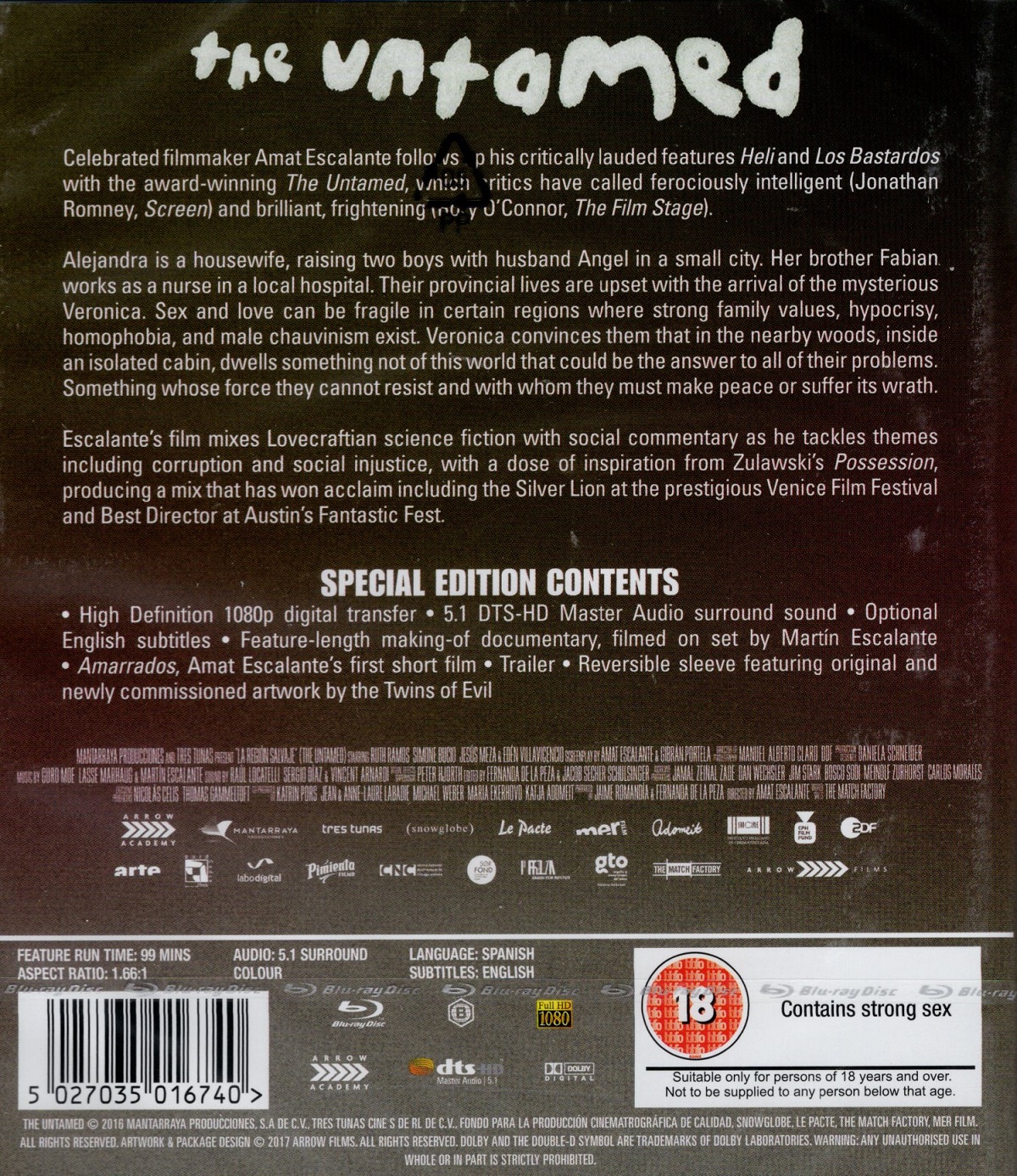 The Untamed (ej svensk text) (Blu-ray) - 2
