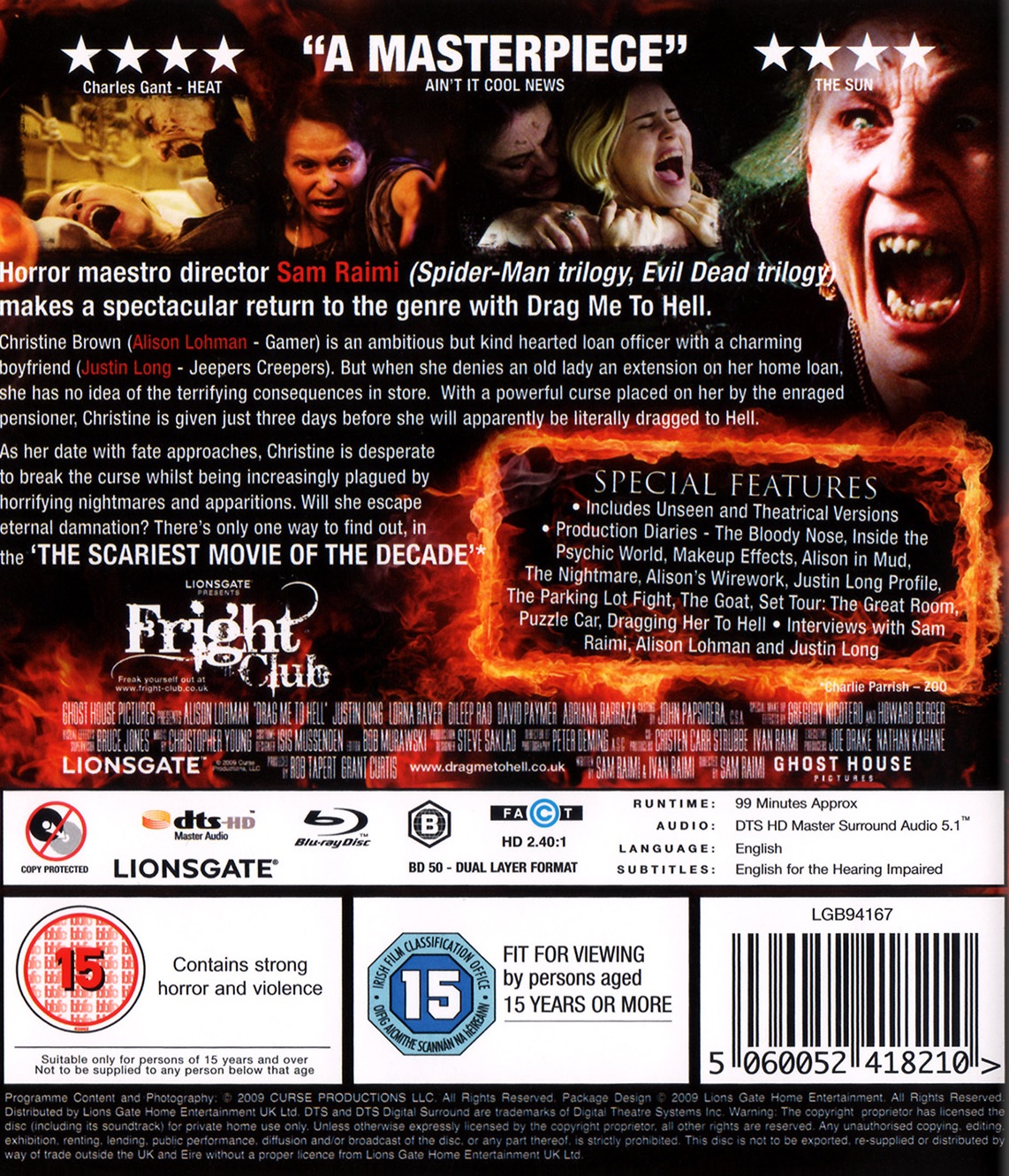 Drag Me To Hell (ej svensk text) (Blu-ray) - 2