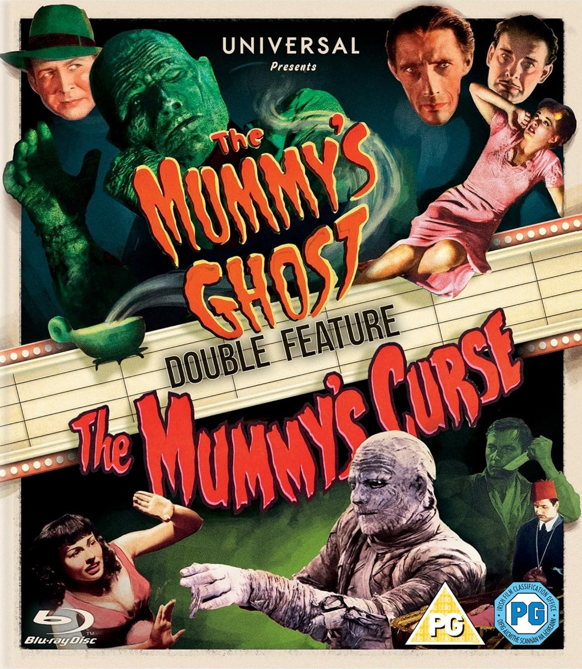 The Mummy's Ghost / The Mummy's Curse (Blu-ray)