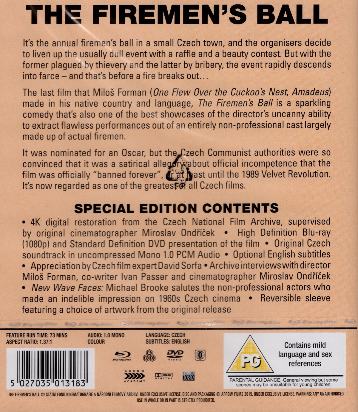 Firemen's Ball (ej svensk text) (Blu-ray + DVD) - 2