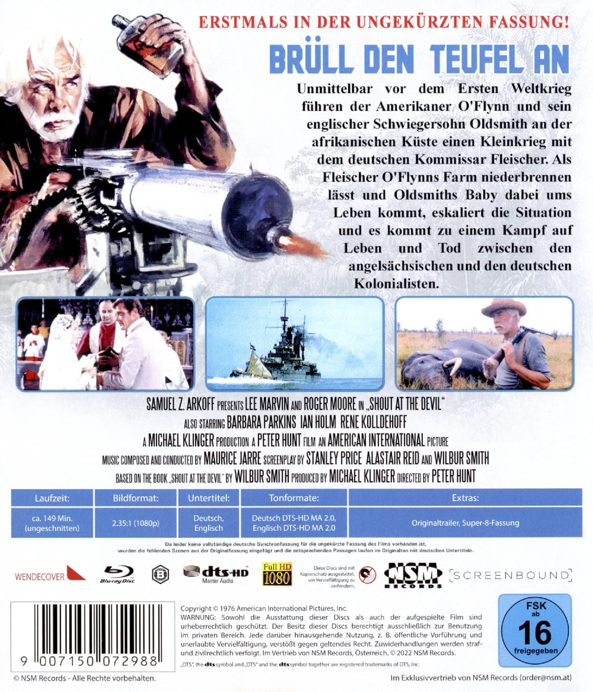 Shout At the Devil (ej svensk text) (Blu-ray) - 2