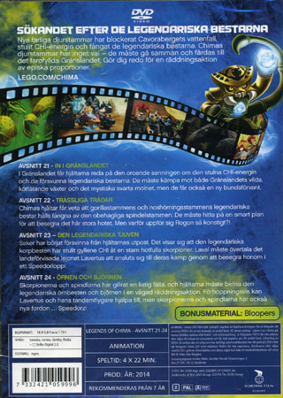 LEGO: Legends of Chima - Avsnitt 21-24 - 2
