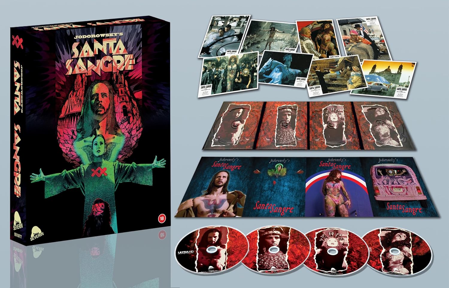 Santa Sangre (Limited Edition) (ej svensk text) (4K Ultra HD + Blu-ray + CD) - 3