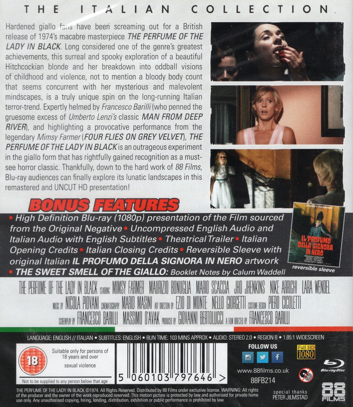 Perfume of the Lady In Black (ej svensk text) (Blu-ray) - 2
