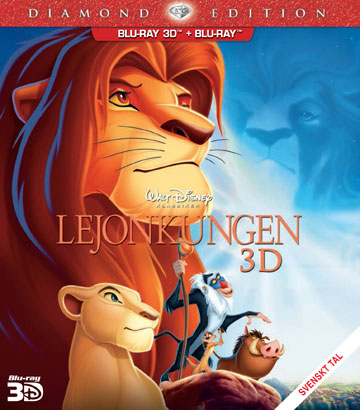 Lejonkungen (Disney) (Real 3D + Blu-ray)