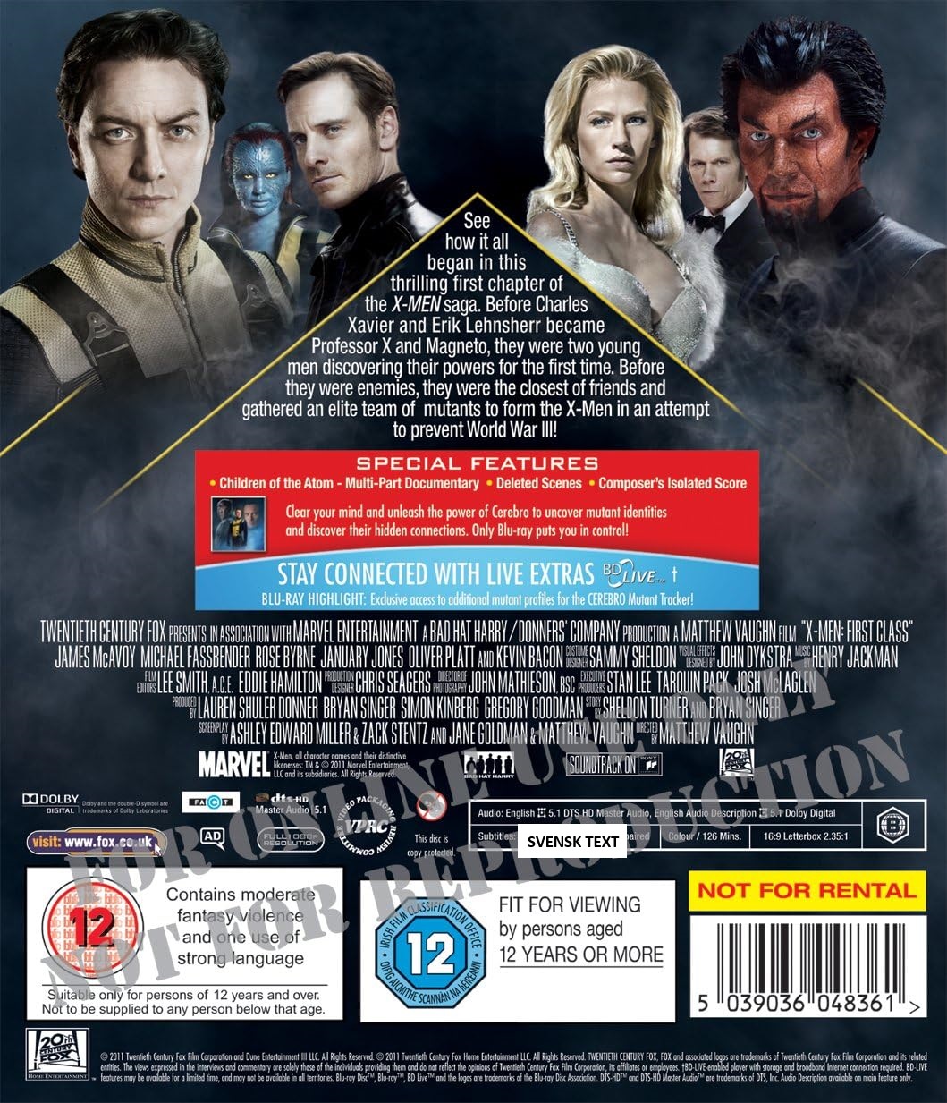 X-Men: First Class (Blu-ray) - 2