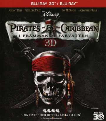 Pirates of the Caribbean - I Främmande Farvatten (Real 3D + Blu-ray)