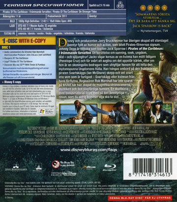 Pirates of the Caribbean - I Främmande Farvatten (Blu-ray) - 2