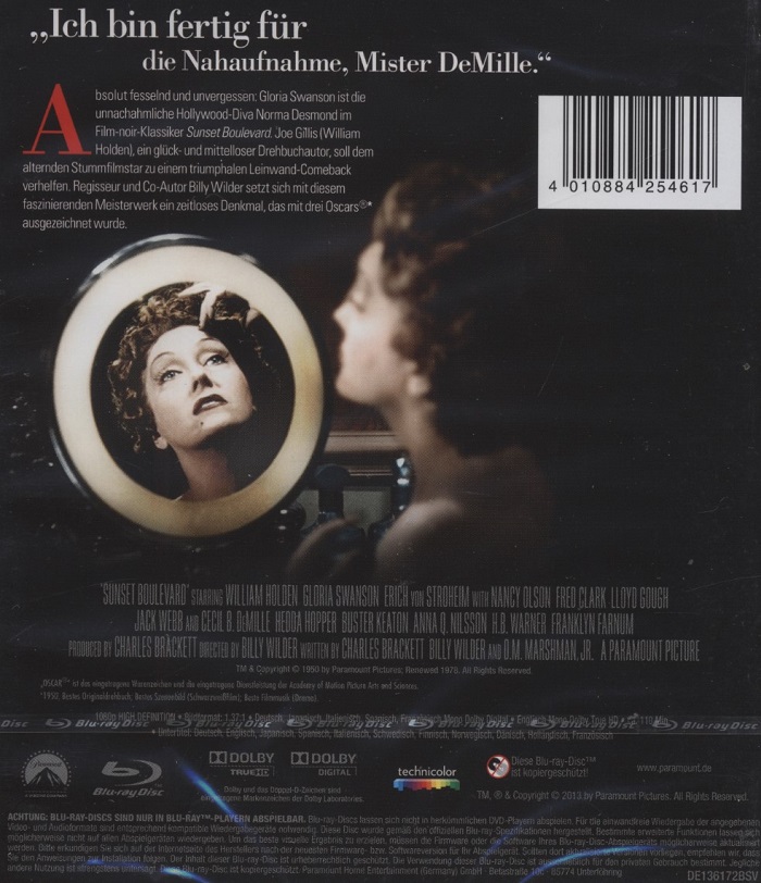 Sunset Boulevard (Blu-ray) - 2