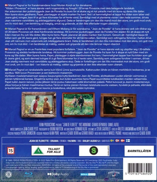 Jean De Florette - Del 1 (Blu-ray) - 2