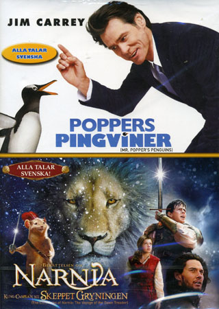 Poppers Pingviner / Berättelsen Om Narnia: Kung Caspian Och Skeppet Gryningen (2-disc)