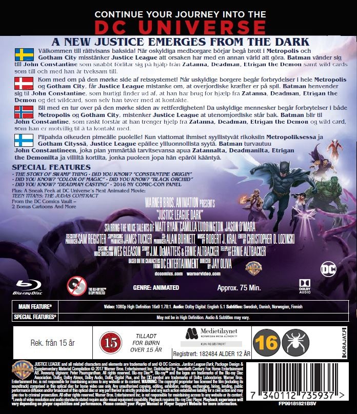 Justice League: Dark (Blu-ray) - 2