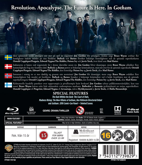 Gotham - Säsong 3 (Blu-ray) - 2