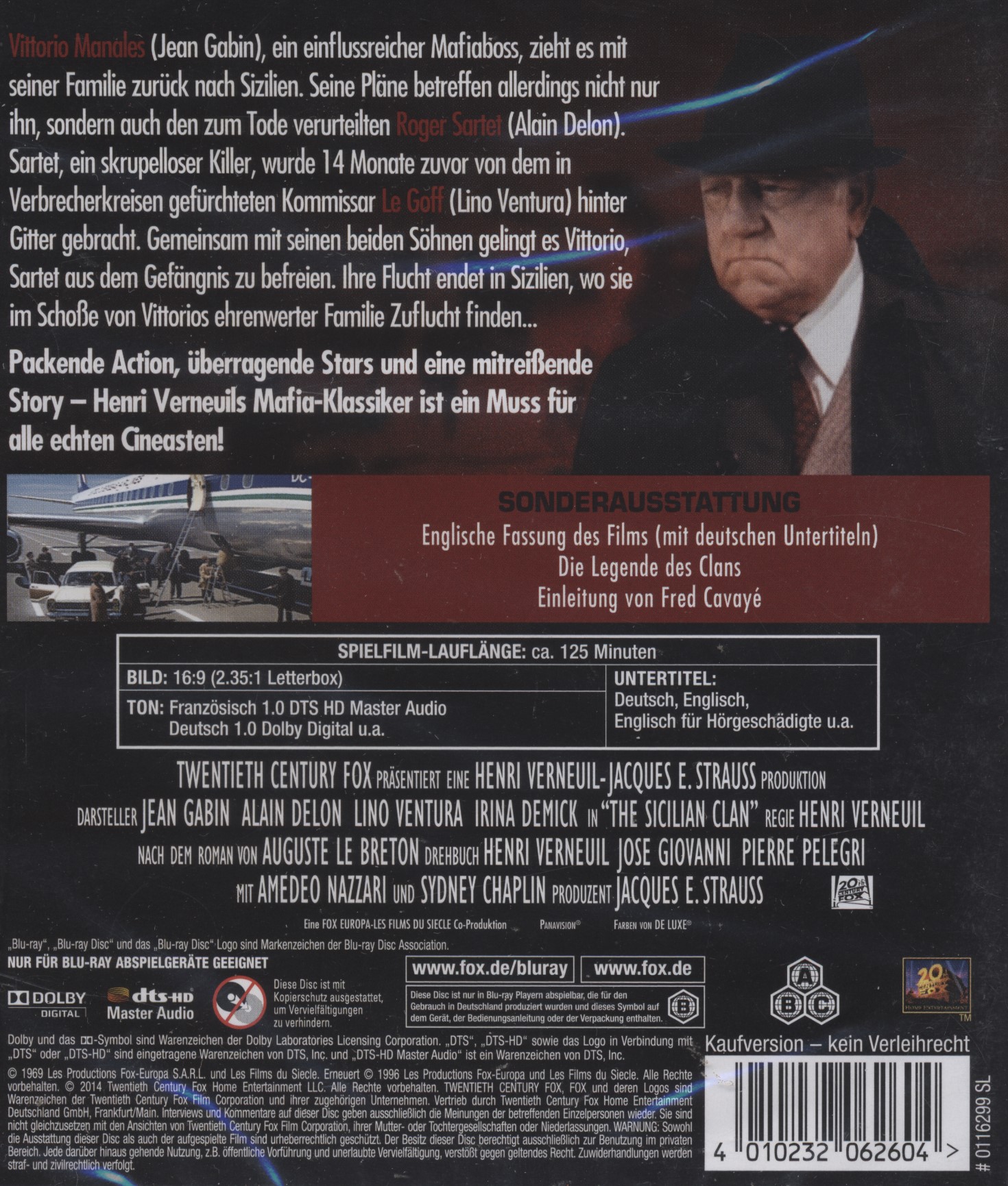 Den Sicilianska Klanen (ej svensk text) (Blu-ray) - 2