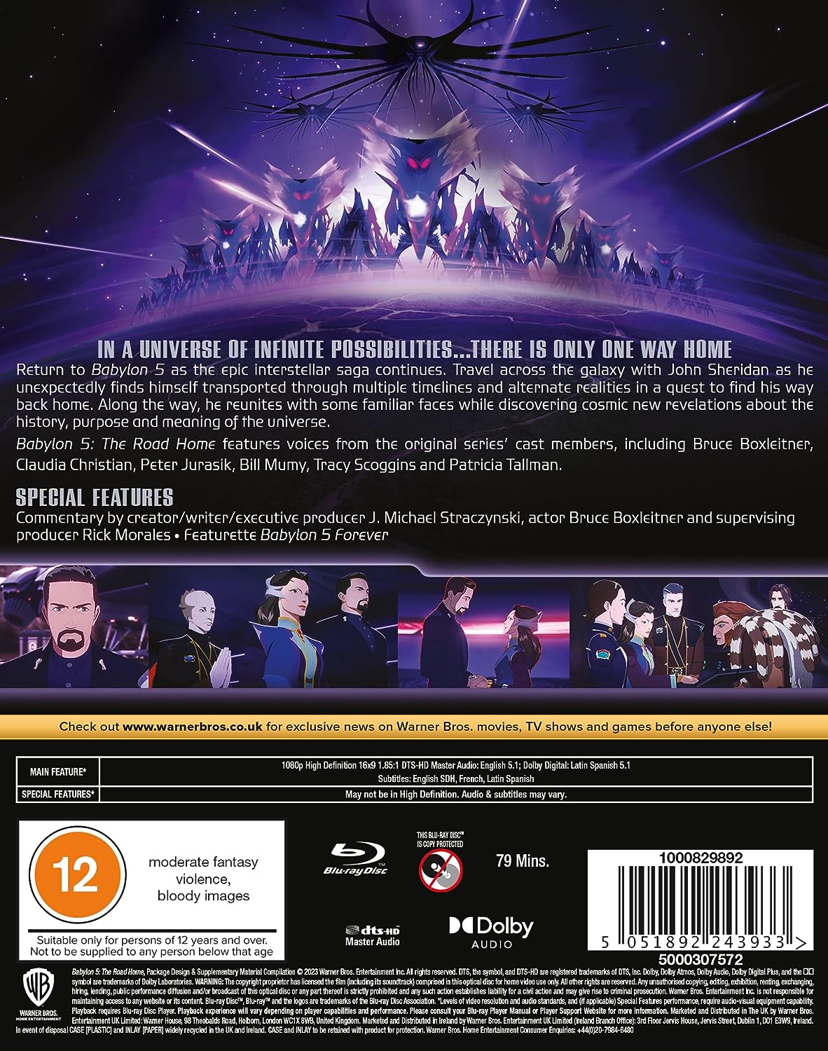 Babylon 5: The Road Home (ej svensk text) (Blu-ray) - 2
