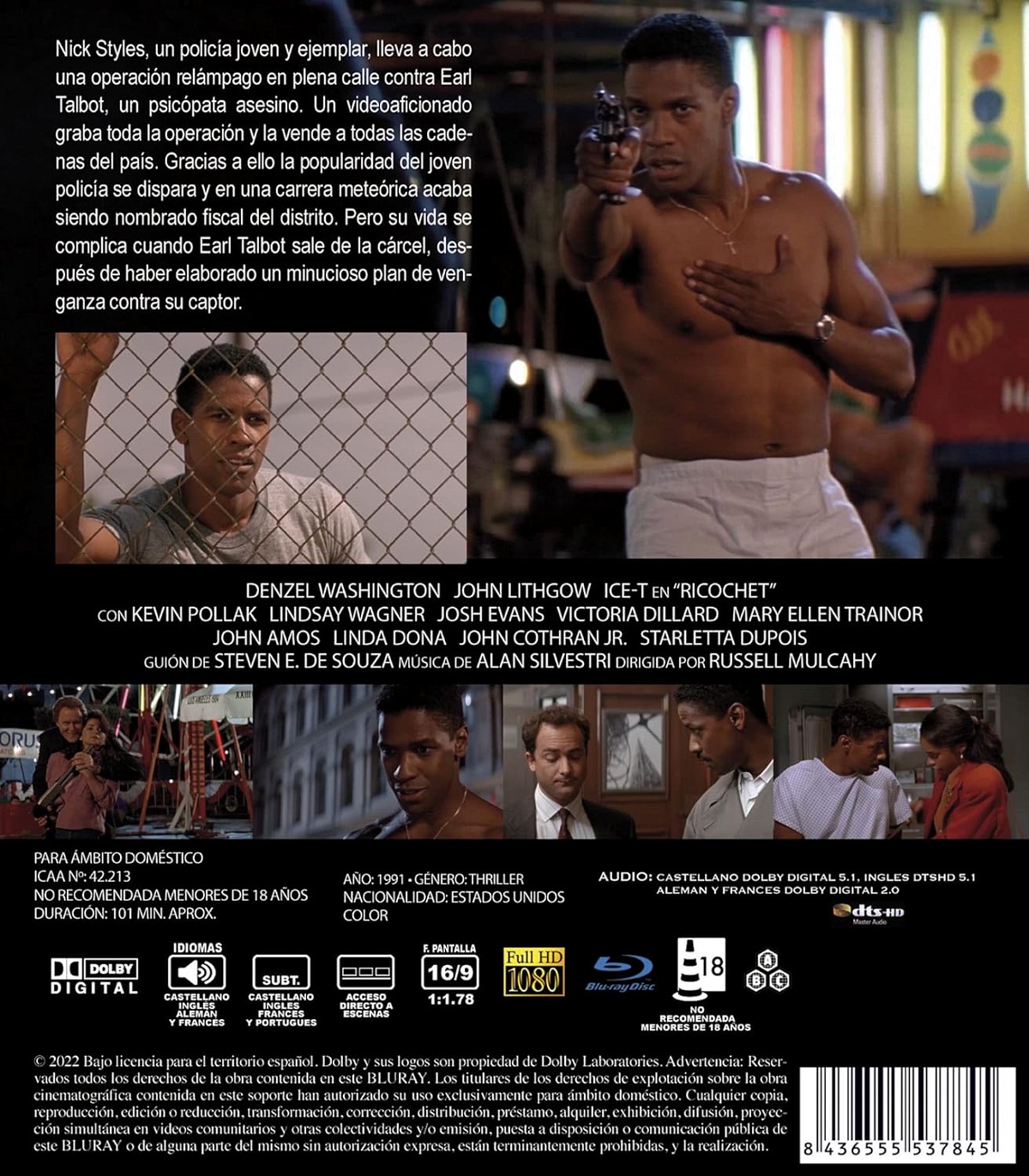 Ricochet (ej svensk text) (Blu-ray) - 2