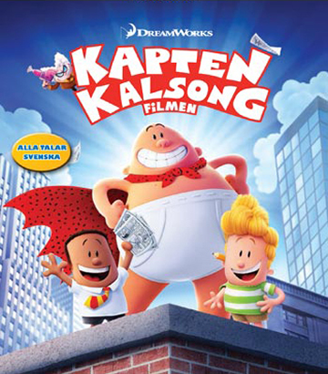 Kapten Kalsong: Filmen (Blu-ray)