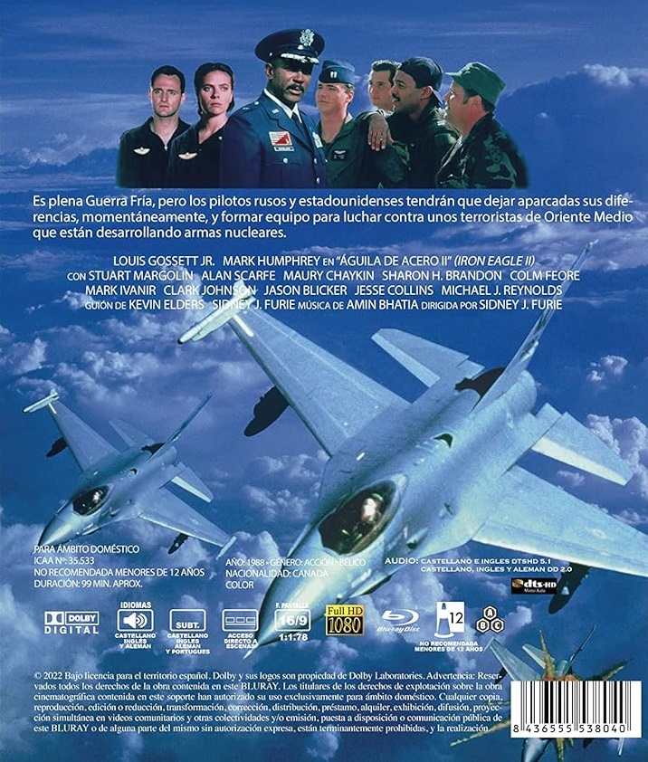 Iron Eagle II (ej svensk text) (Blu-ray) - 2
